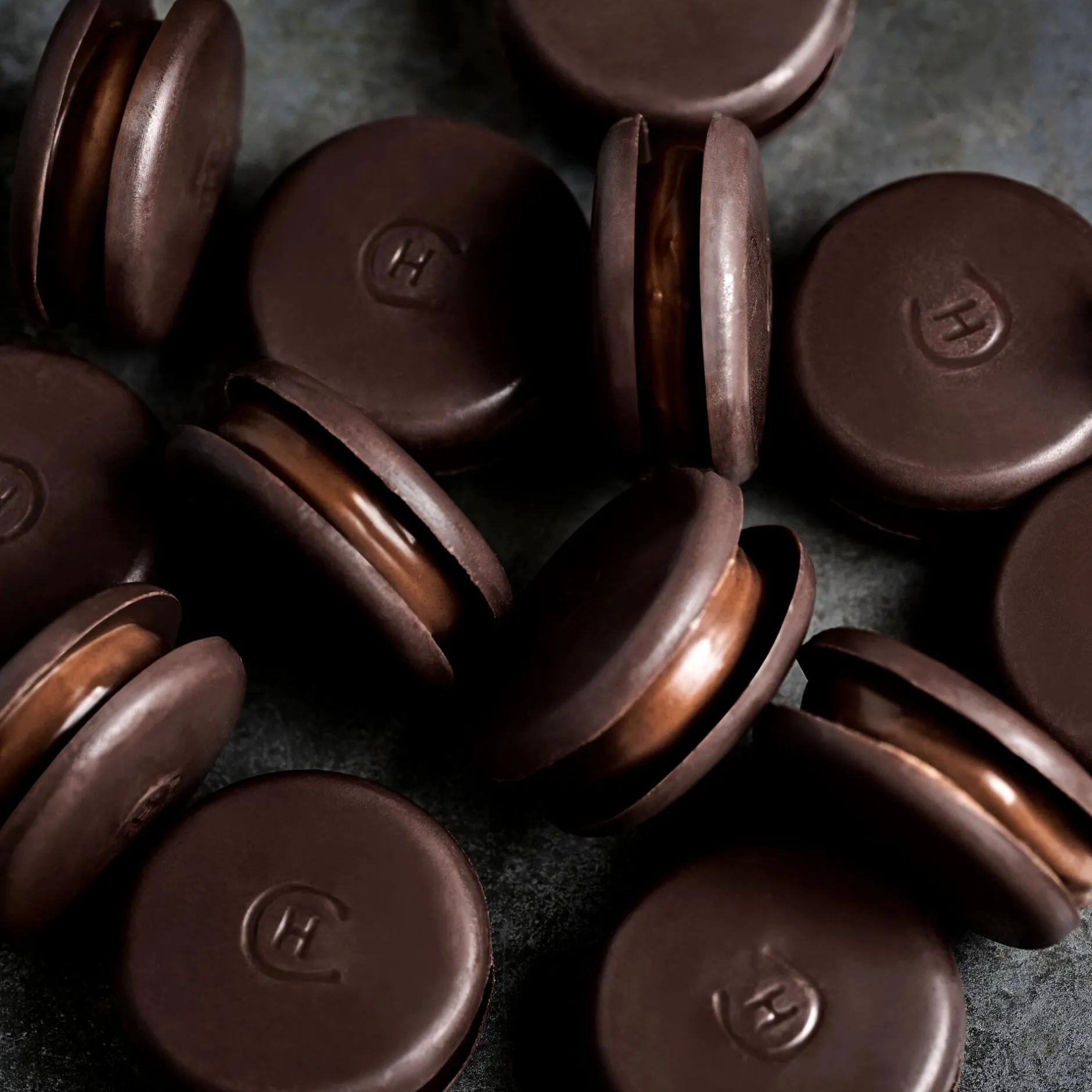 Hotel Chocolat 70% Dark Chocolate Macarons