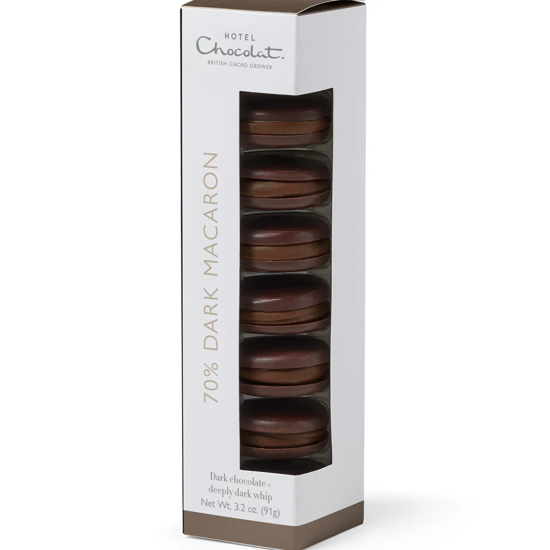 Hotel Chocolat 70% Dark Chocolate Macarons