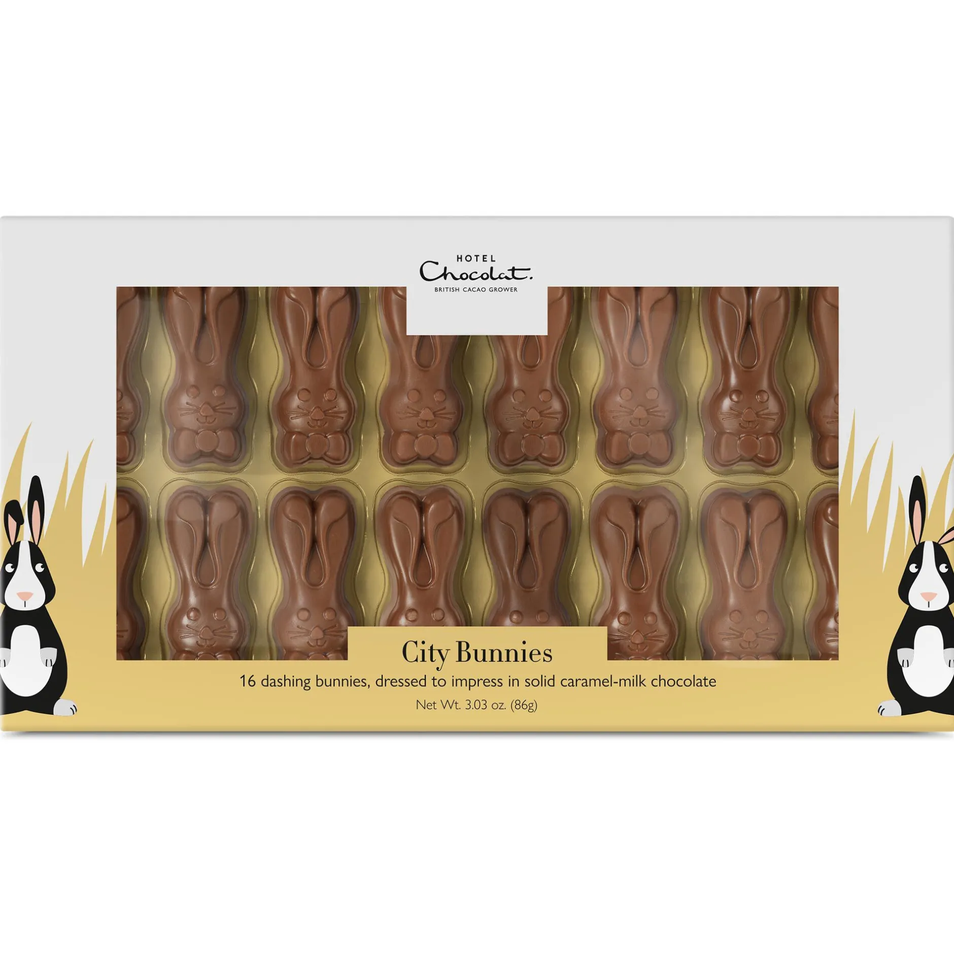 Hotel Chocolat Caramel Chocolate City Easter Bunnies Hot