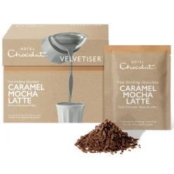 Hotel Chocolat Caramel Mocha Latte Hot Chocolate Sachets Discount