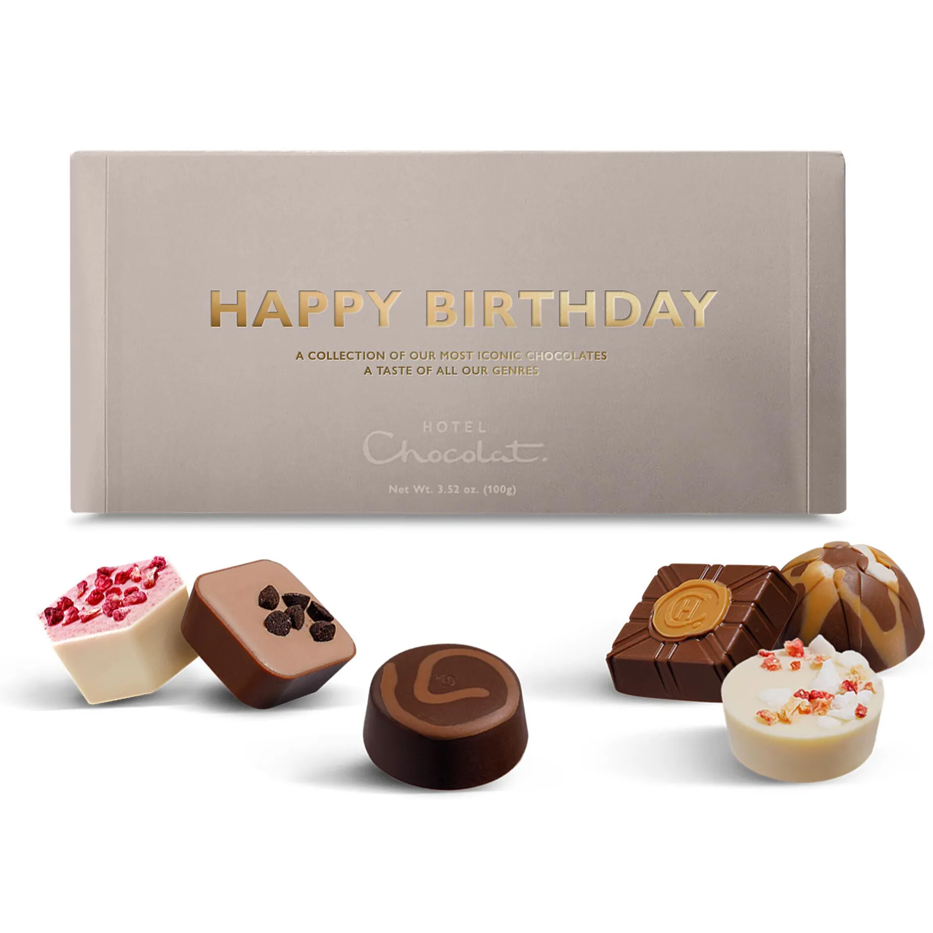 Hotel Chocolat Chocolate Pocket & Prosecco Birthday Gift
