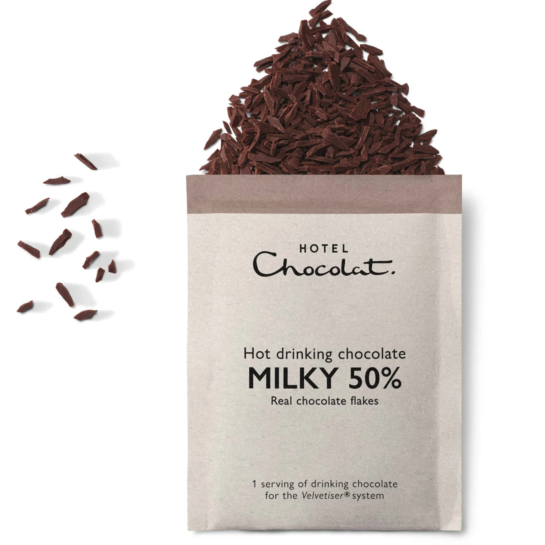 Hotel Chocolat Dark 100% Hot Chocolate Sachets Best