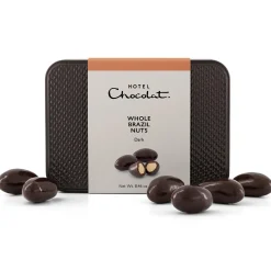 Hotel Chocolat Dark Chocolate Brazil Nuts Gift Tin Outlet