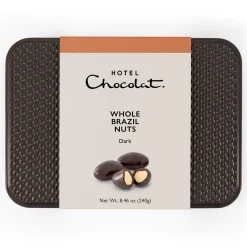 Hotel Chocolat Dark Chocolate Brazil Nuts Gift Tin Outlet