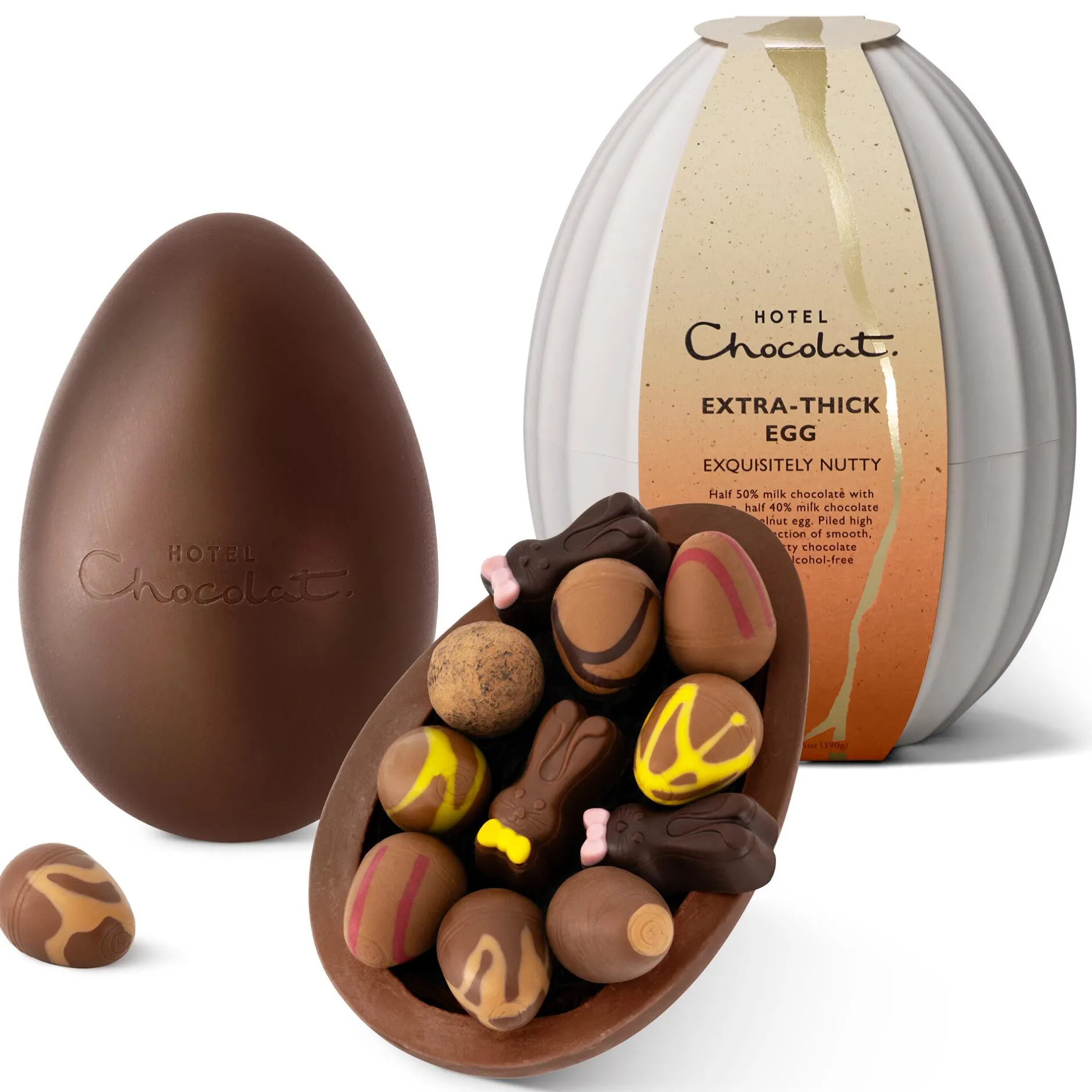 Hotel Chocolat Exquisitely Nutty Extra-Thick Easter Egg Best