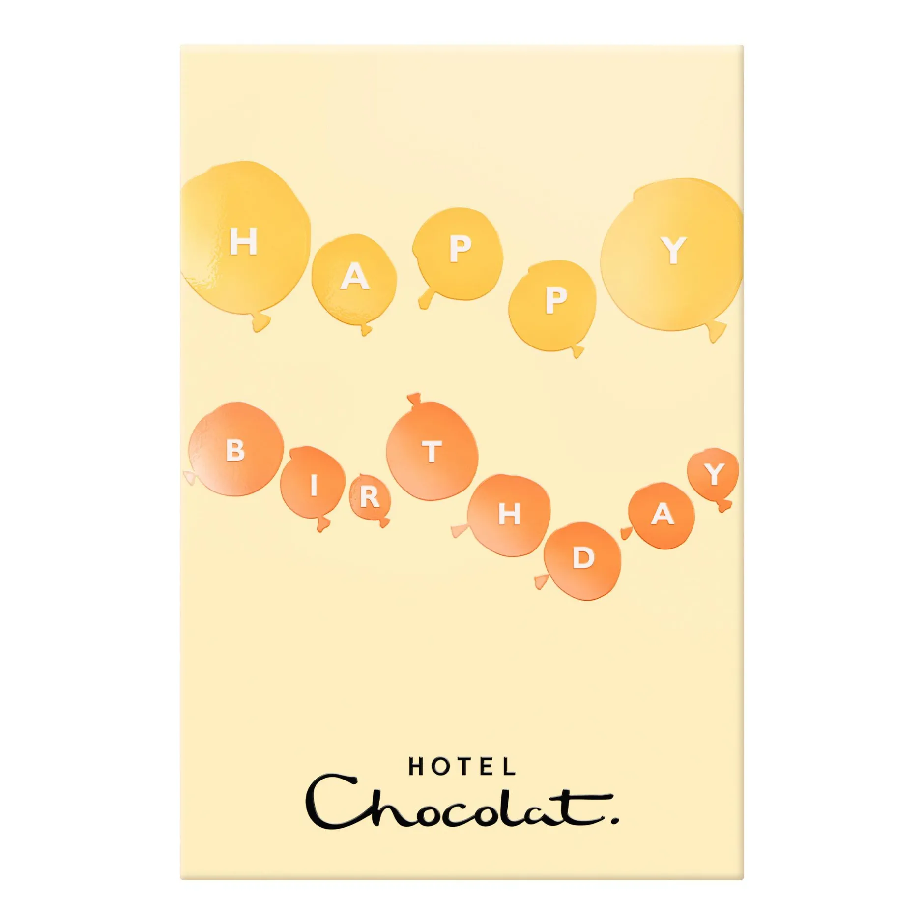 Hotel Chocolat Exquisitely Nutty H-box with Birthday Balloons Sleeve Clearance