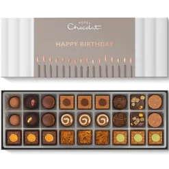 Hotel Chocolat Exquisitely Nutty Sleekster with Happy Birthday Sleeve Outlet