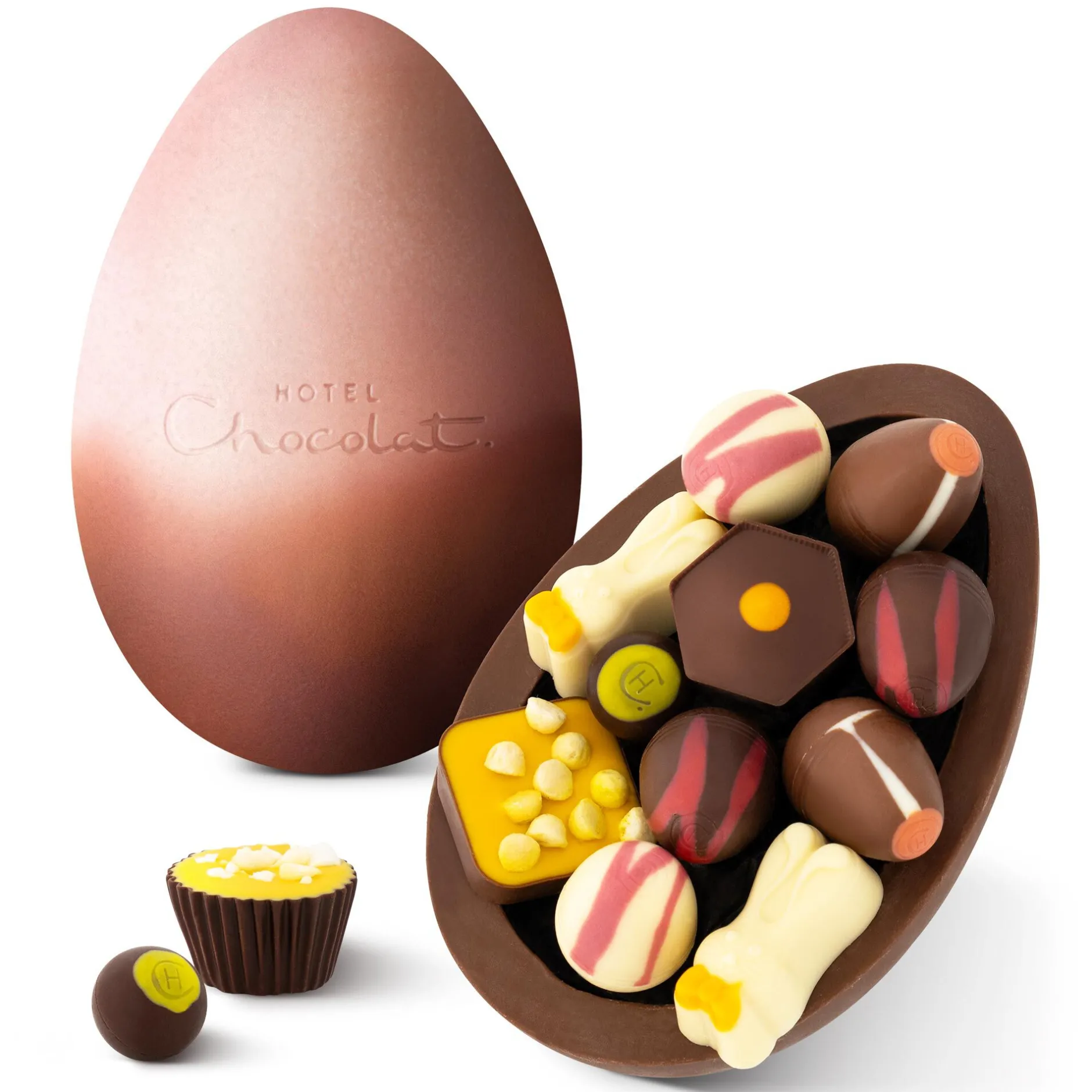 Hotel Chocolat Exuberantly Fruity Extra-Thick Easter Egg Clearance
