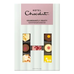 Hotel Chocolat Exuberantly Fruity H-box with Birthday Balloons Sleeve Discount