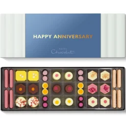 Hotel Chocolat Exuberantly Fruity Sleekster with Happy Anniversary Sleeve Clearance