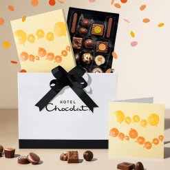 Hotel Chocolat Happy Birthday Balloons Blank Card Hot