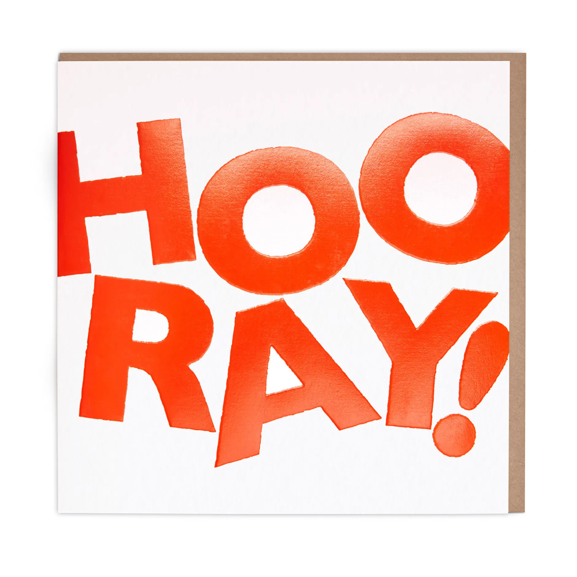 Hotel Chocolat Hooray Blank Greetings Card Outlet