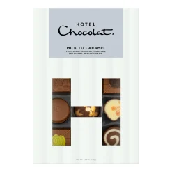 Hotel Chocolat Milk to Caramel H-box With Valentines Day Sleeve Clearance
