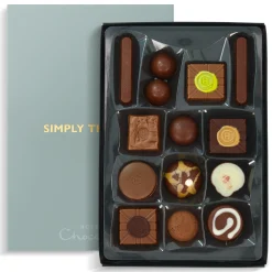 Hotel Chocolat Milk to Caramel H-Box with Simply Thanks Sleeve New