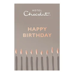 Hotel Chocolat Milk to Caramel H-Box with Happy Birthday Sleeve Best