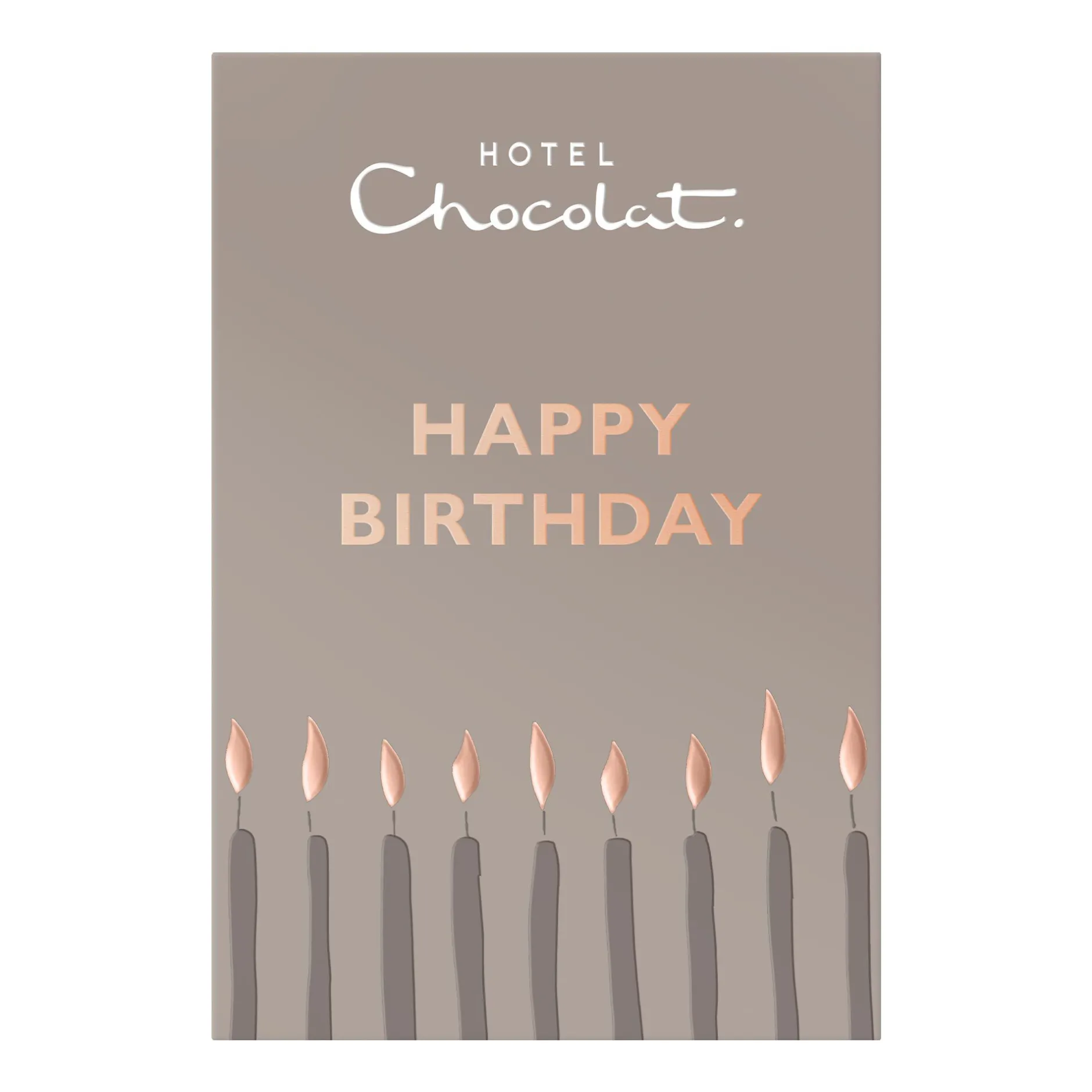 Hotel Chocolat Milk to Caramel H-Box with Happy Birthday Sleeve Best