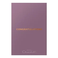 Hotel Chocolat Patisserie H-Box with Congratulations Sleeve Best