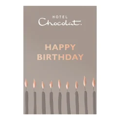 Hotel Chocolat Patisserie H-Box with Happy Birthday Sleeve Clearance