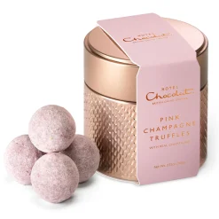 Hotel Chocolat Pink Champagne Truffle Tin