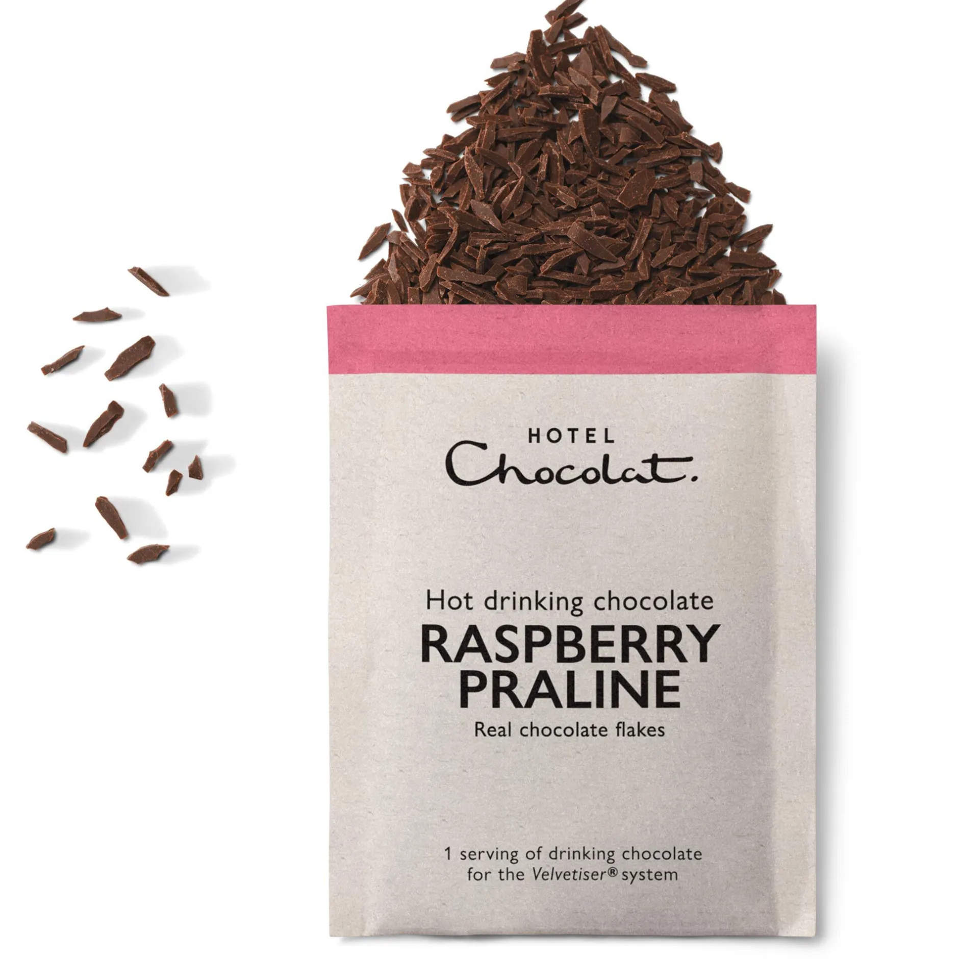 Hotel Chocolat Raspberry Praline Hot Chocolate Sachets – Limited Edition Online