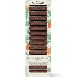 Hotel Chocolat Saint Lucian Island Growers 50% Milk Chocolate Batons Sale