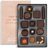 Hotel Chocolat Serious Dark Fix H-box with A Little Sparkle Sleeve Hot