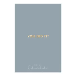 Hotel Chocolat Serious Dark Fix H-box with You Did It Sleeve