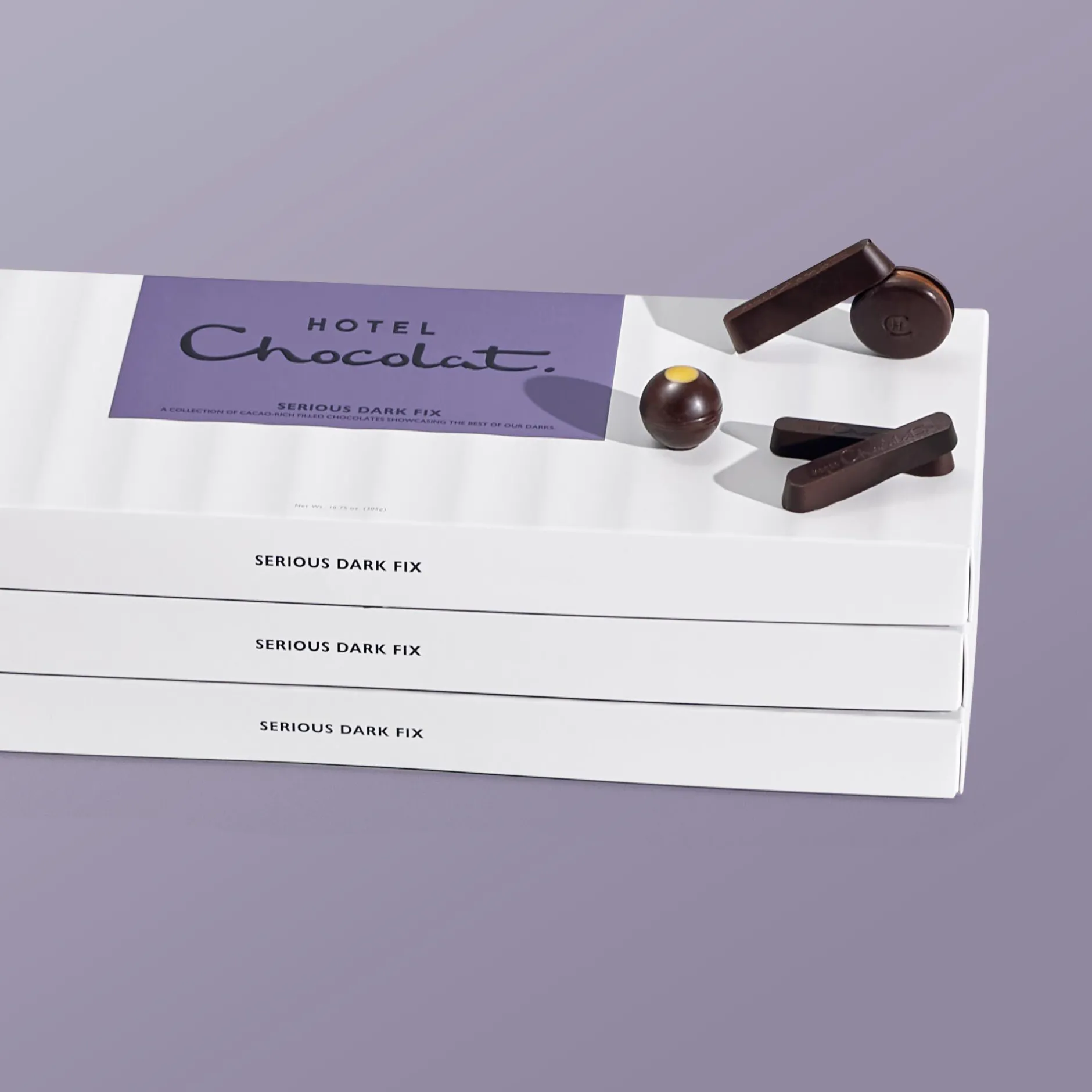 Hotel Chocolat Serious Dark Fix Sleekster with Simply Thanks Sleeve Outlet