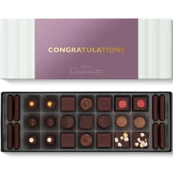 Hotel Chocolat Serious Dark Fix Sleekster with Congratulations Sleeve Online
