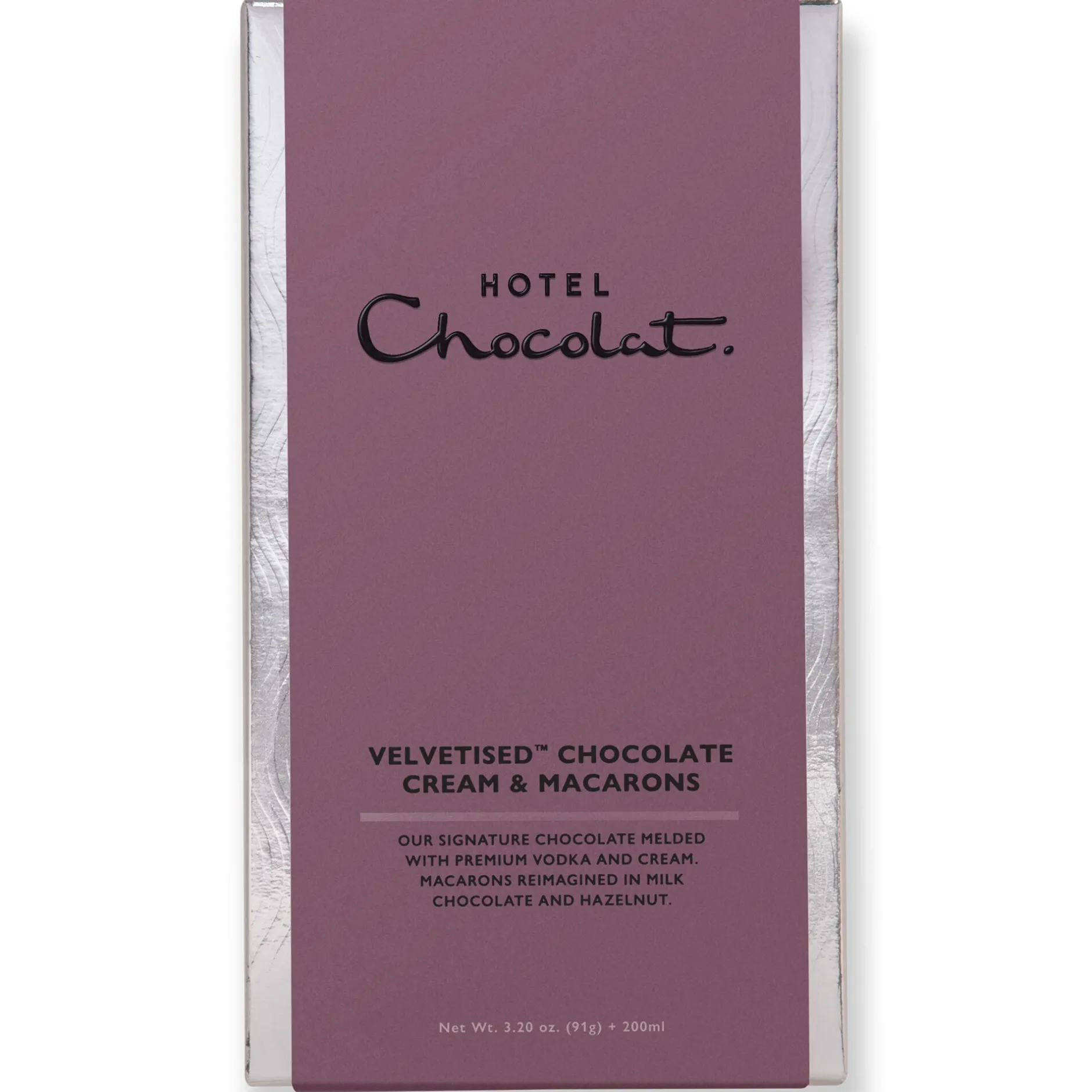 Hotel Chocolat Tipples & Treats: Chocolate Velvetised Cream & Macarons Collection New