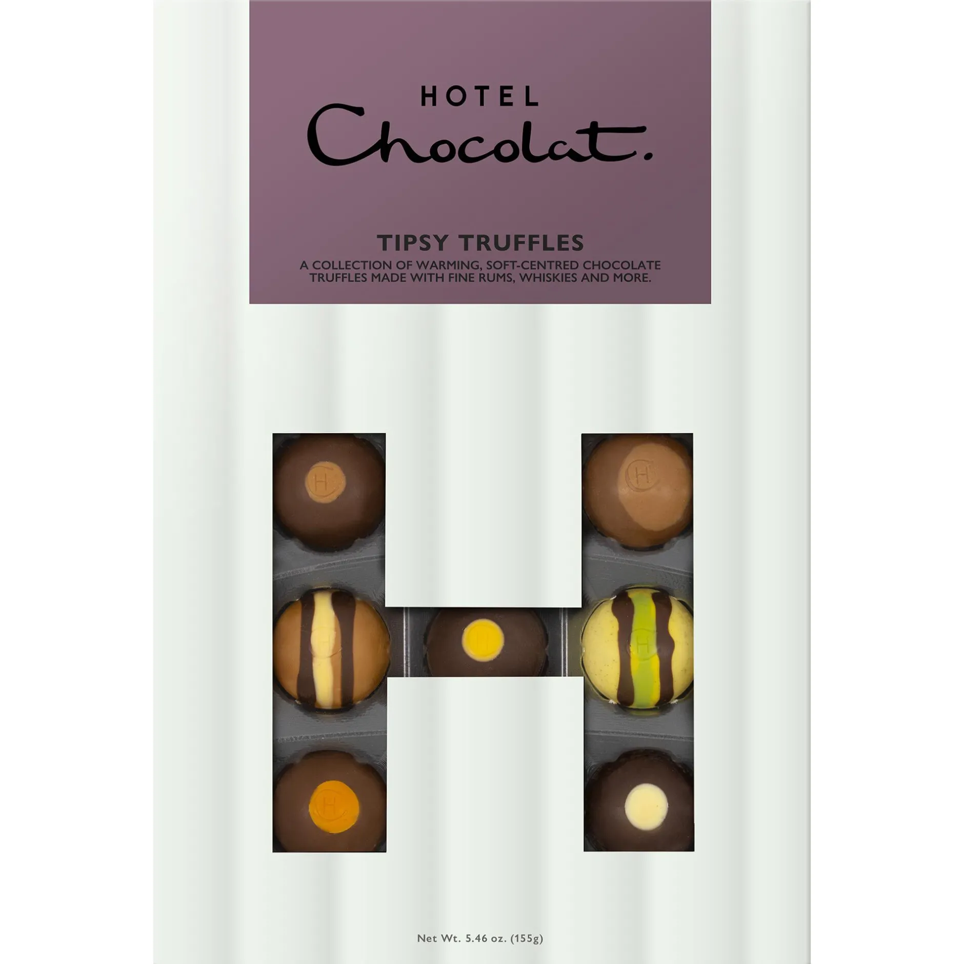 Hotel Chocolat Tipsy Truffles H-box