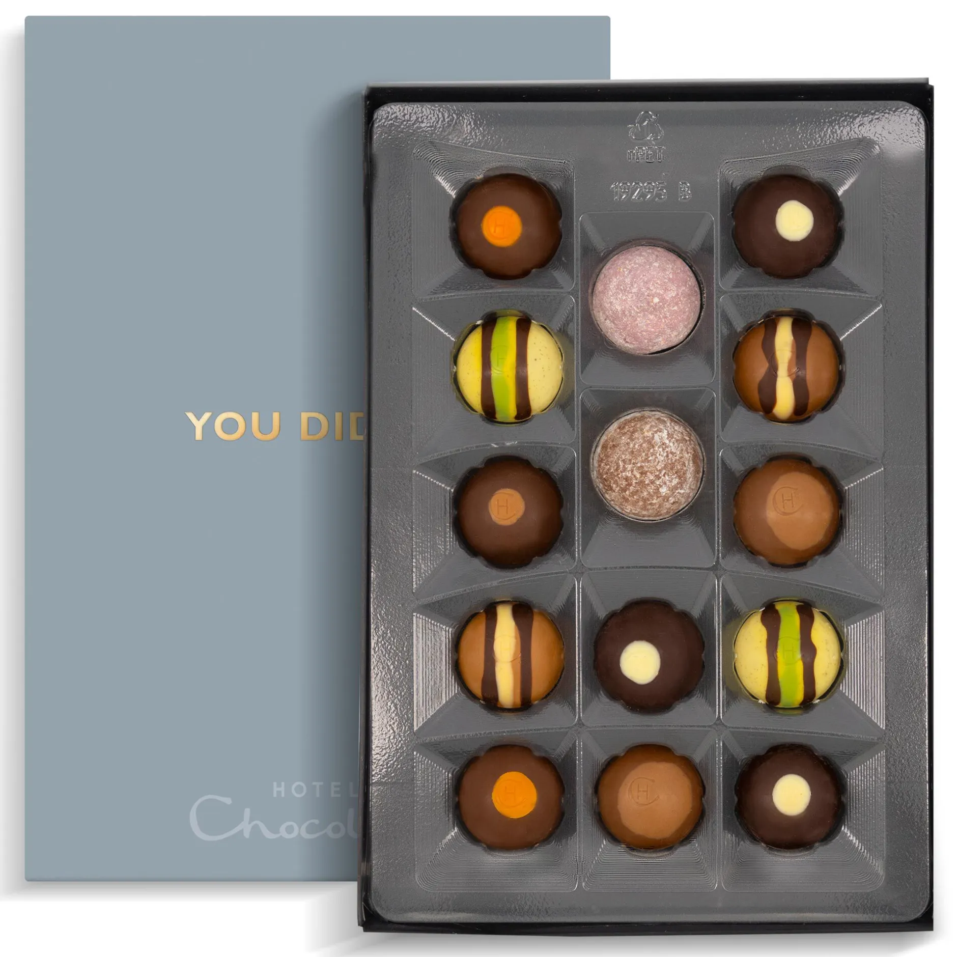 Hotel Chocolat Tipsy Truffles H-box with You Did It Sleeve Online
