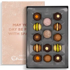 Hotel Chocolat Tipsy Truffles H-box with A Little Sparkle Sleeve Sale