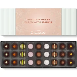 Hotel Chocolat Tipsy Truffles Sleekster with A Little Sparkle Sleeve Sale