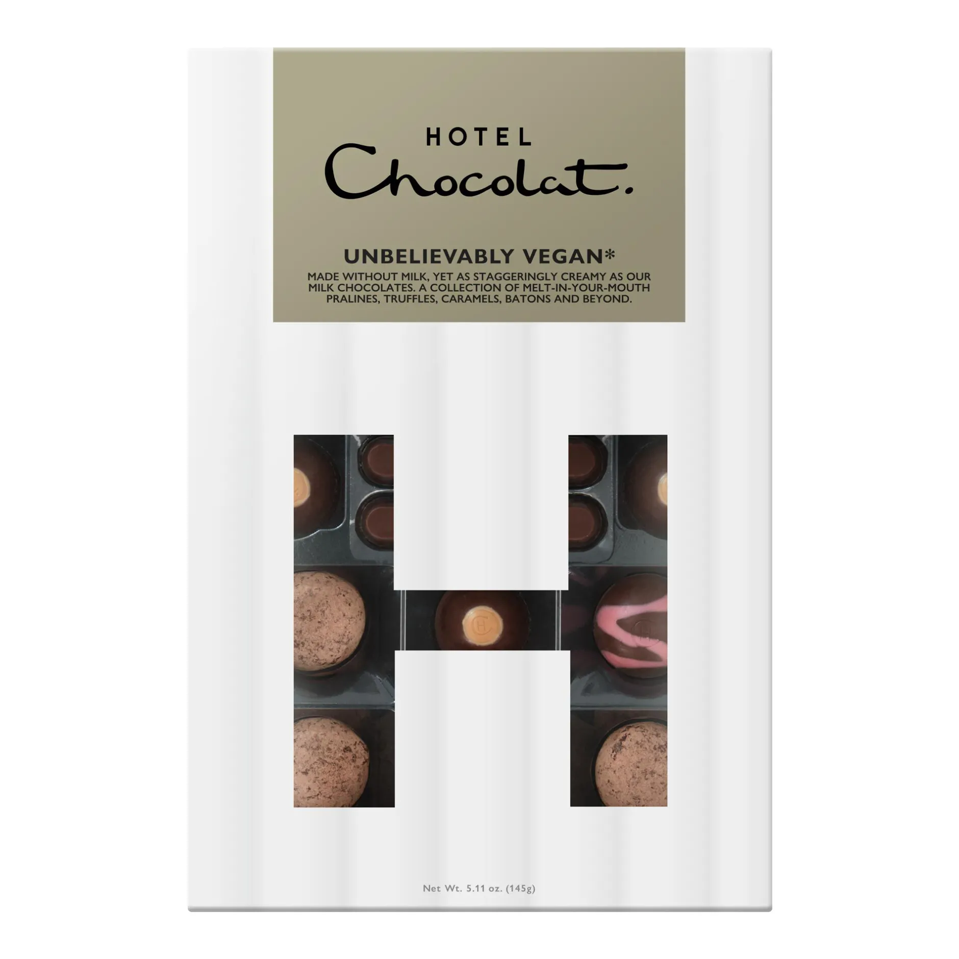 Hotel Chocolat Unbelievably Vegan H-Box with Congratulations Sleeve Sale