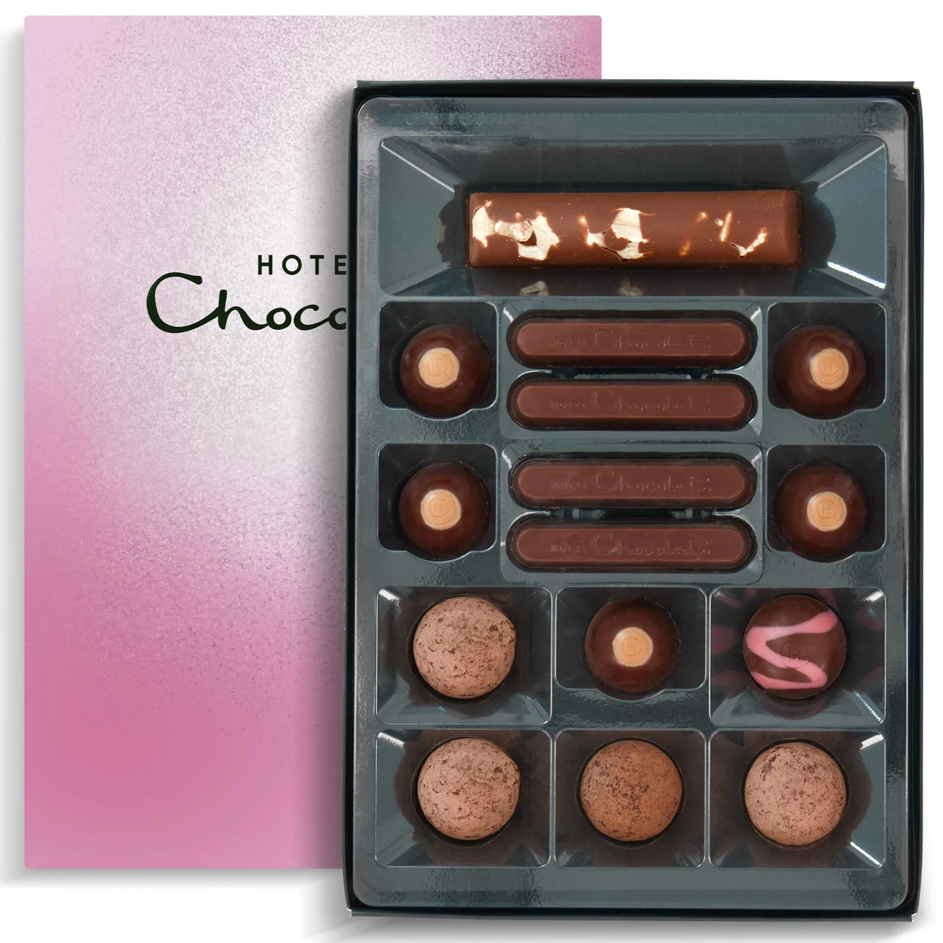 Hotel Chocolat Unbelievably Vegan H-Box With Valentines Day Sleeve Clearance