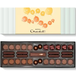 Hotel Chocolat Unbelievably Vegan* Sleekster with Birthday Balloons Sleeve Best