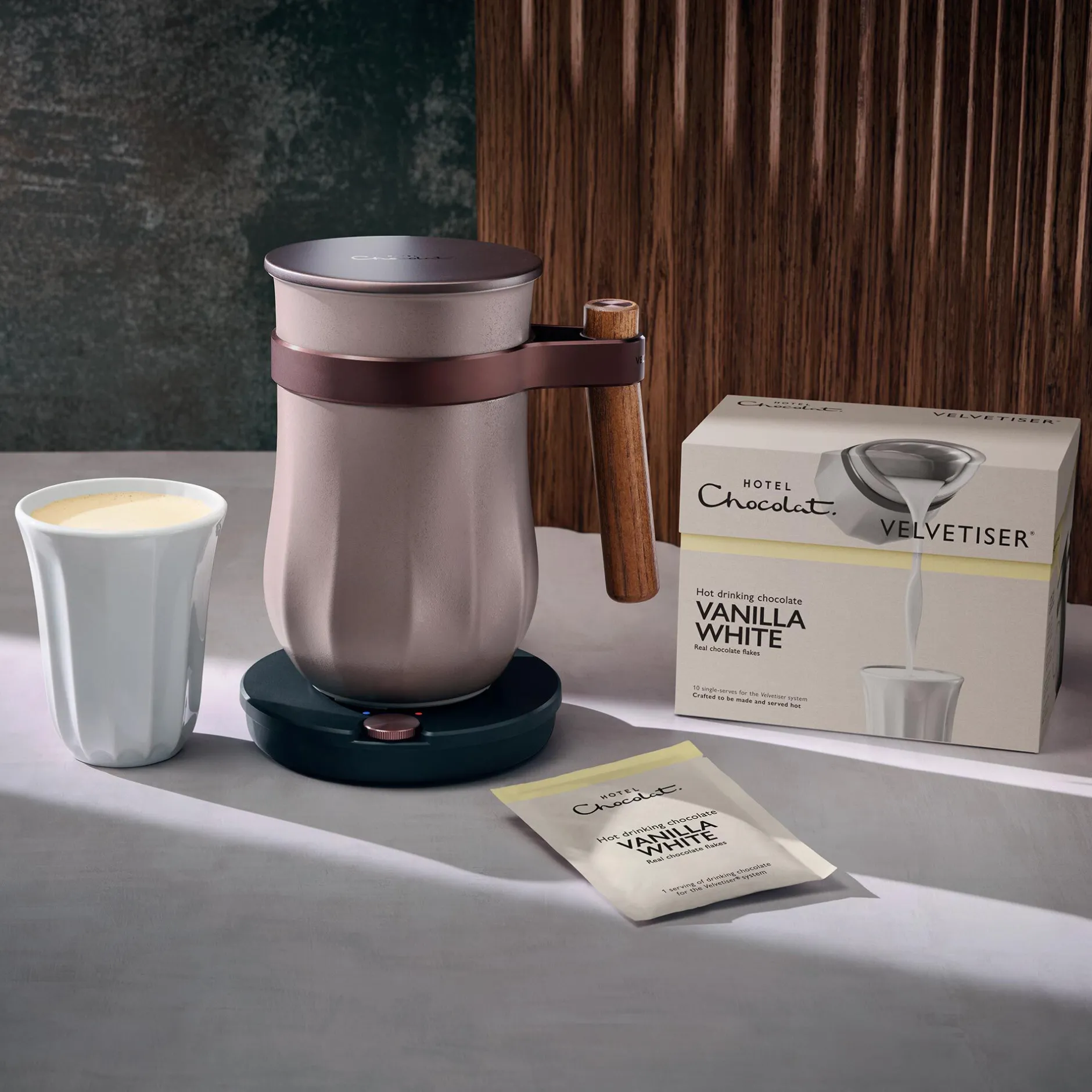 Hotel Chocolat Vanilla-White Hot Chocolate Sachets Discount