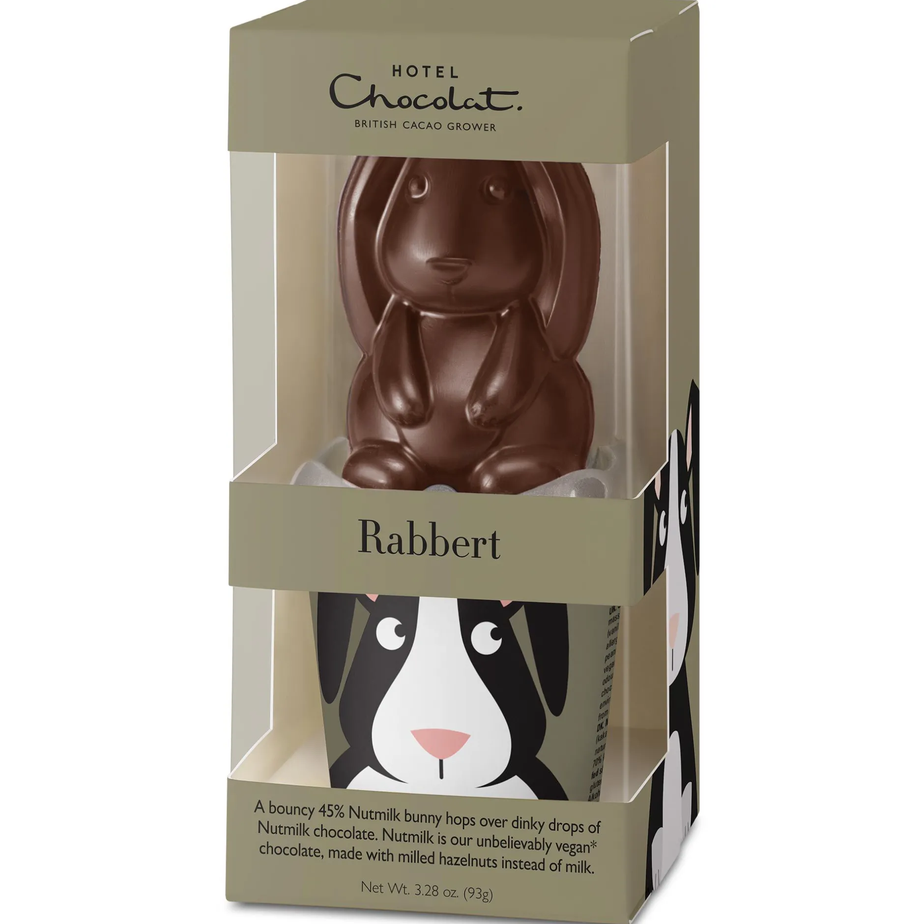Hotel Chocolat Vegan* Chocolate Rabbert Hollow with Tiddly Pot Outlet